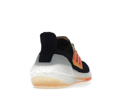 adidas Ultra Boost 22 Black Turbo Flash Orange