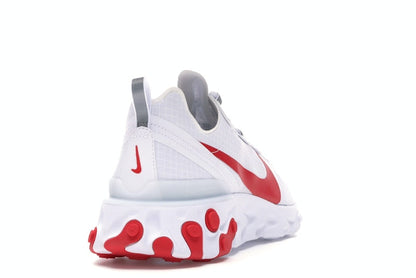 Nike React Element 55 White Red