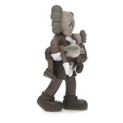 KAWS Clean Slate Vinyl Figure Brown