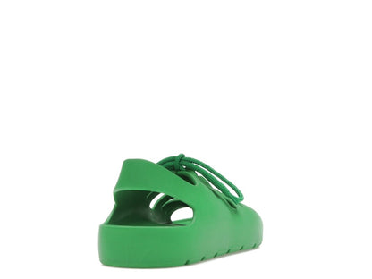 Bottega Veneta Jelly Lace Up Sandal Green (Women's)