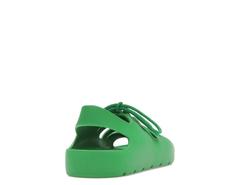 Bottega Veneta Jelly Lace Up Sandal Green (Women's)