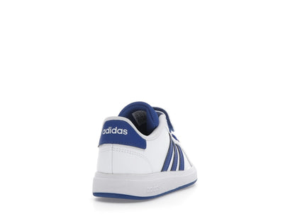adidas Grand Court 2.0 Cloud White Royal Blue Core Black (PS)