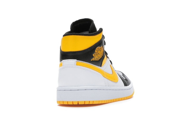 Jordan 1 Mid Laser Orange Black (Women's)