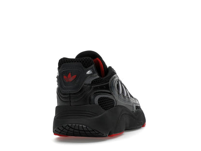 adidas Ozmillen Core Black Grey Better Scarlet