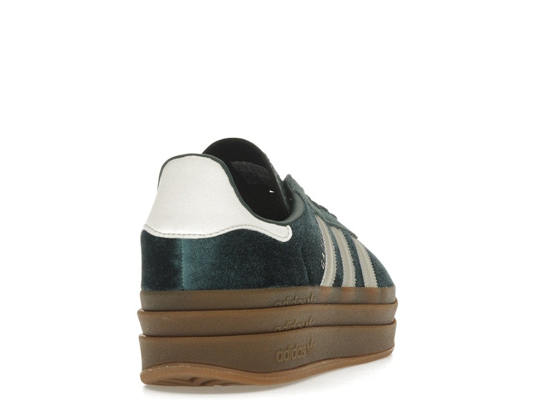 adidas Gazelle Bold Mineral Green Velvet (Women's)