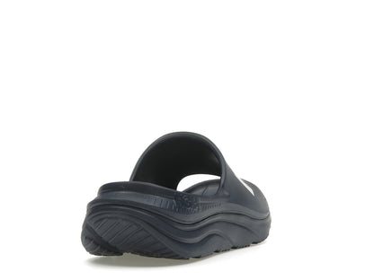 Hoka One One Ora Athletic Slide Varsity Navy White