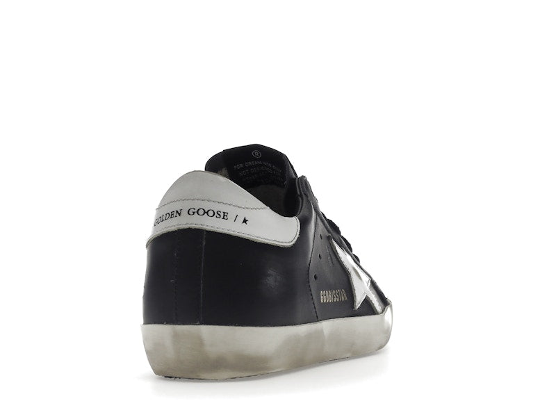 Golden Goose Super-Star Black White Leather (Women's)