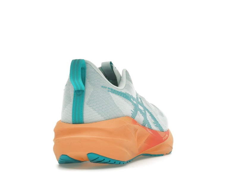 ASICS Novablast 5 Soothing Sea Wave Teal Orange