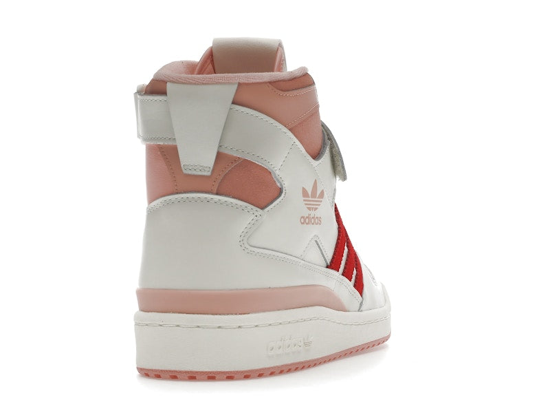 adidas Forum 84 Hi Off White Pink Red