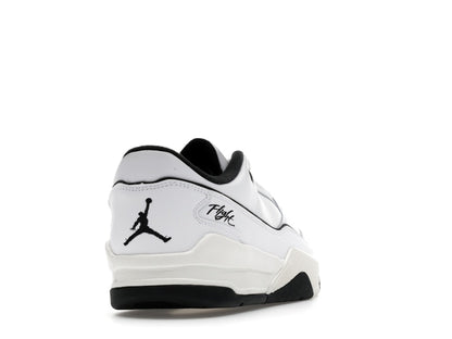 Jordan Flight Court White Sail Black