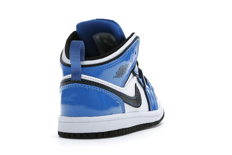 Jordan 1 Mid Signal Blue (TD)
