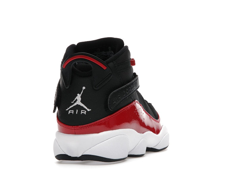 Jordan 6 Rings Black Gym Red White