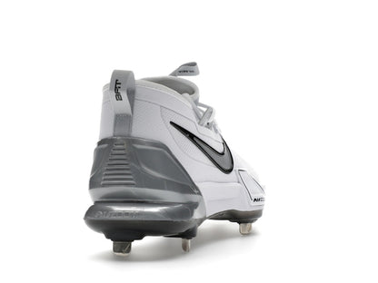 Nike Force Zoom Trout 9 Elite White Black Pure Platinum Metallic Silver