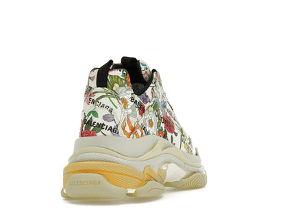 Gucci x Balenciaga The Hacker Project Triple S  Flora Print