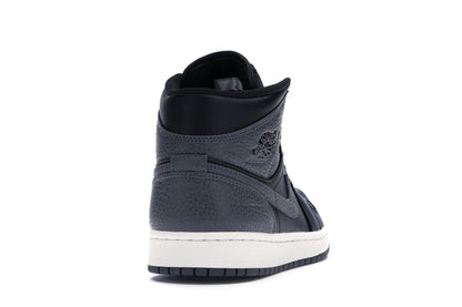 Jordan 1 Retro Mid Black Dark Grey