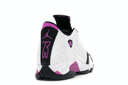 Jordan 14 Retro Fuchsia Flash Black Toe (GS)