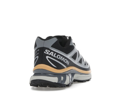 Salomon XT-6 Black Footwear Silver Warm Apricot