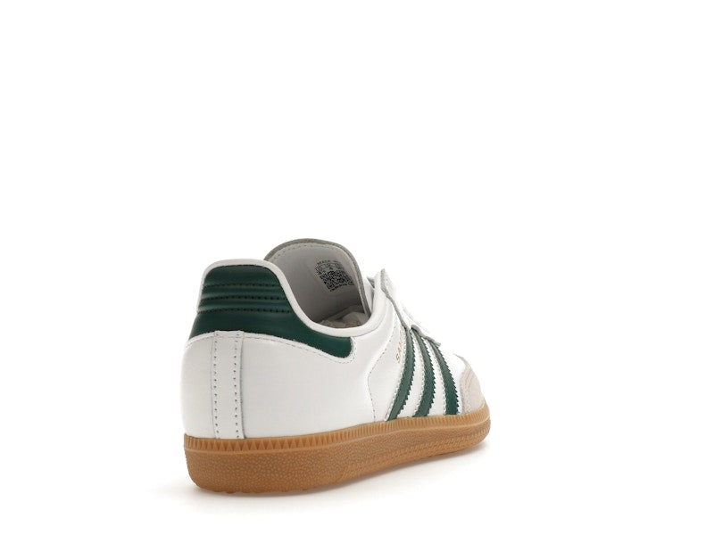 adidas Samba OG White Collegiate Green Gum (Kids)