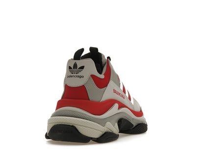 Balenciaga x adidas Triple S Red Grey Black