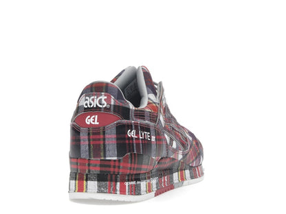 ASICS Gel-Lyte III '07 Remastered Comme des Garçons SHIRT Red Plaid