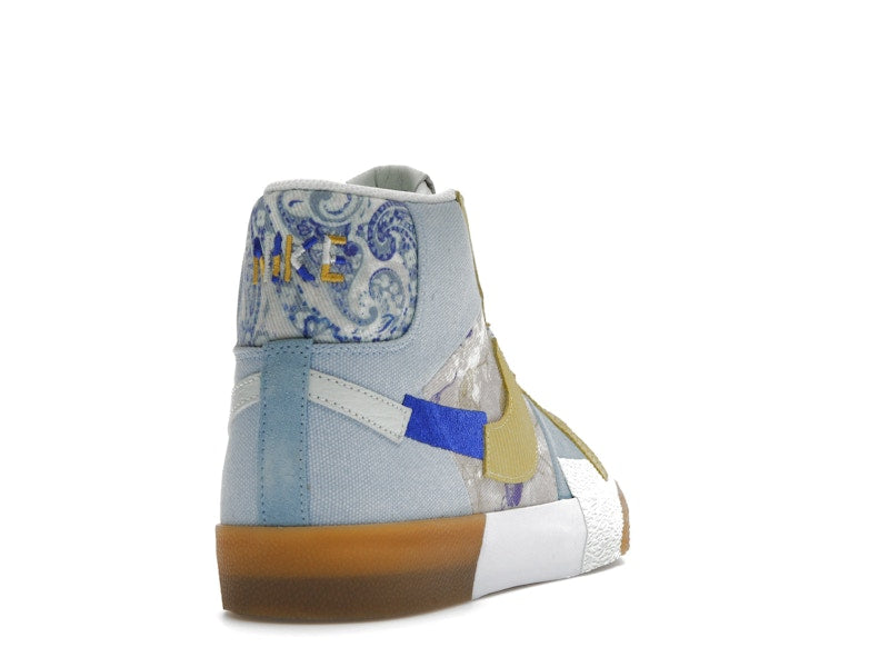 Nike SB Zoom Blazer Mid Premium Floral Paisley Boarder Blue