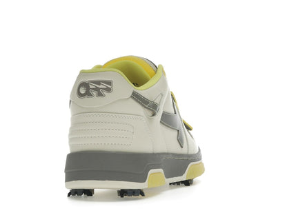 OFF-WHITE Out Of Office OOO Low Tops Golf Paris Hilinski Gray Yellow