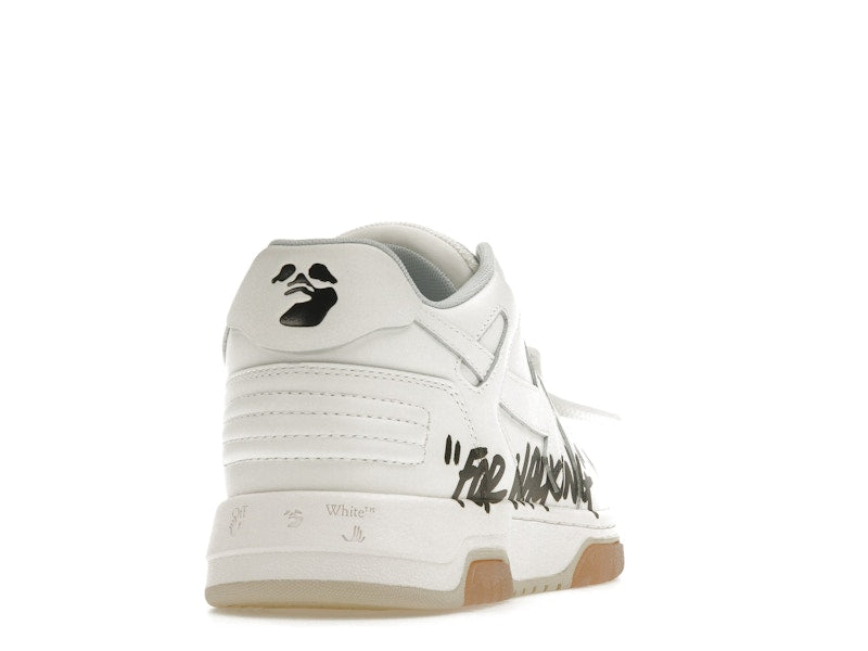 OFF-WHITE Out Of Office "OOO" Low "For Walking" White Black (Women's)