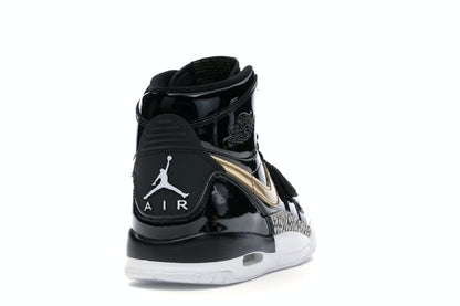 Jordan Legacy 312 Black Gold Patent (GS)