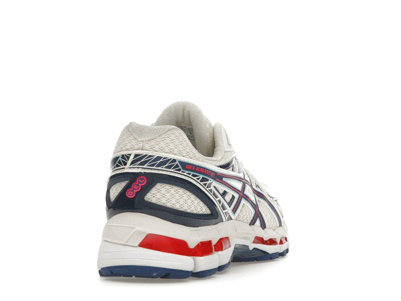 ASICS Gel-Kayano 20 Cream Blue Red