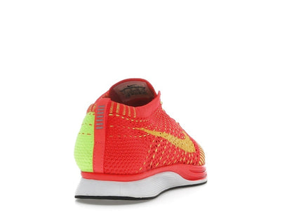Nike Flyknit Racer Bright Crimson Volt