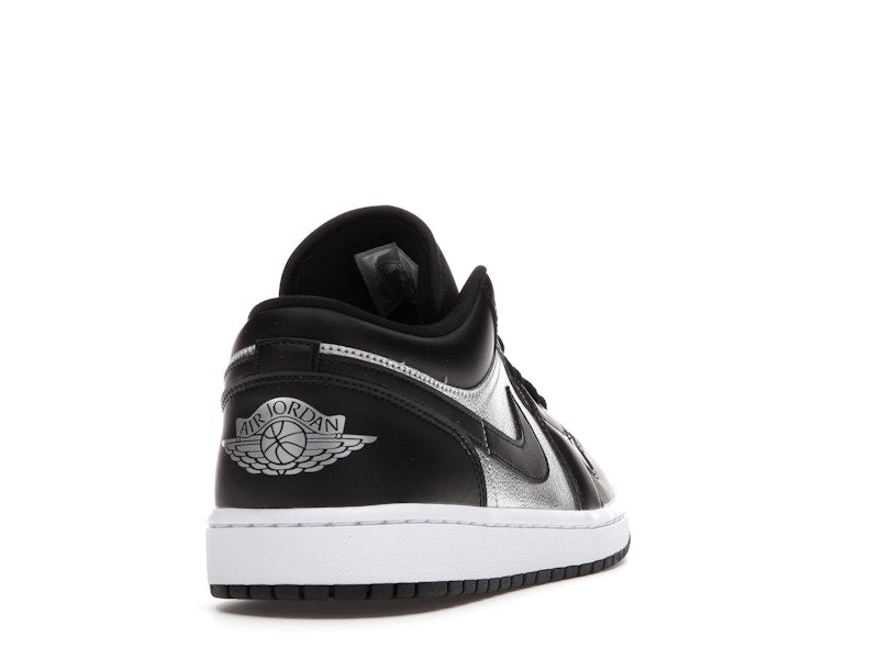Jordan 1 Low SE Black Metallic Silver (Women's)