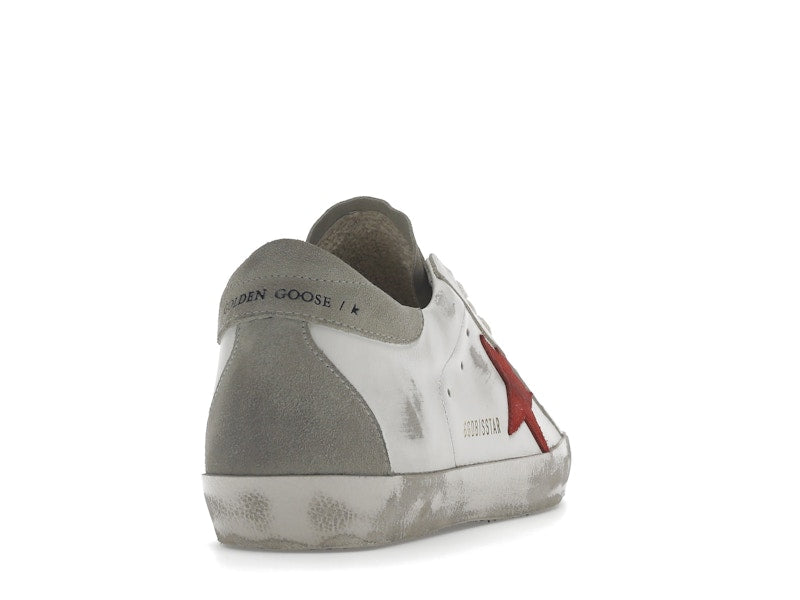 Golden Goose Super-Star White Grey Red (Women's)