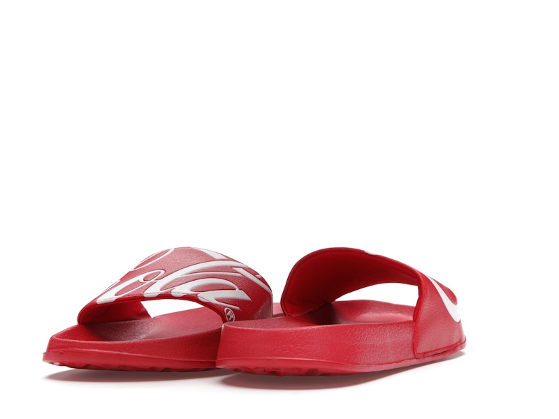 Kith Logo Slides Coca Cola Red