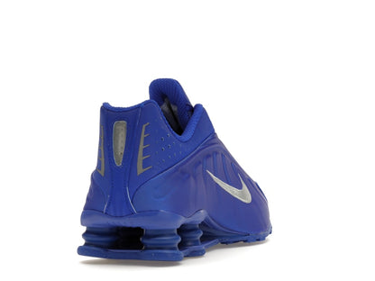 Nike Shox R4 Racer Blue Metallic Silver (Women's)