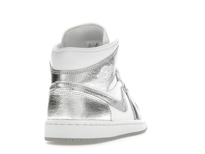 Jordan 1 Mid SE Metallic Silver (Women's)