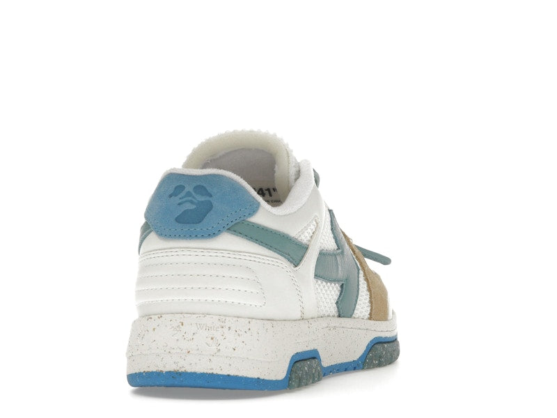 OFF-WHITE Out Of Office Low Slim White University Blue