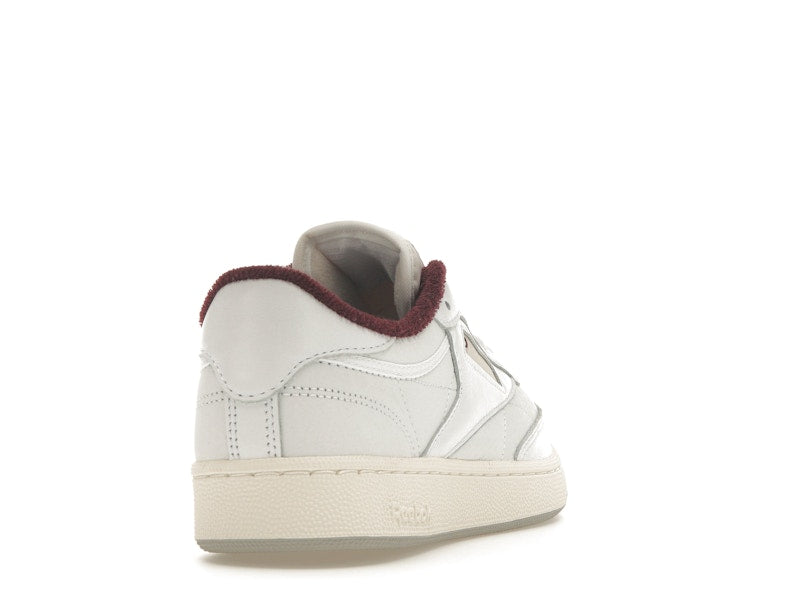 Reebok Club C 85 Packer Shoes Chalk White Maroon