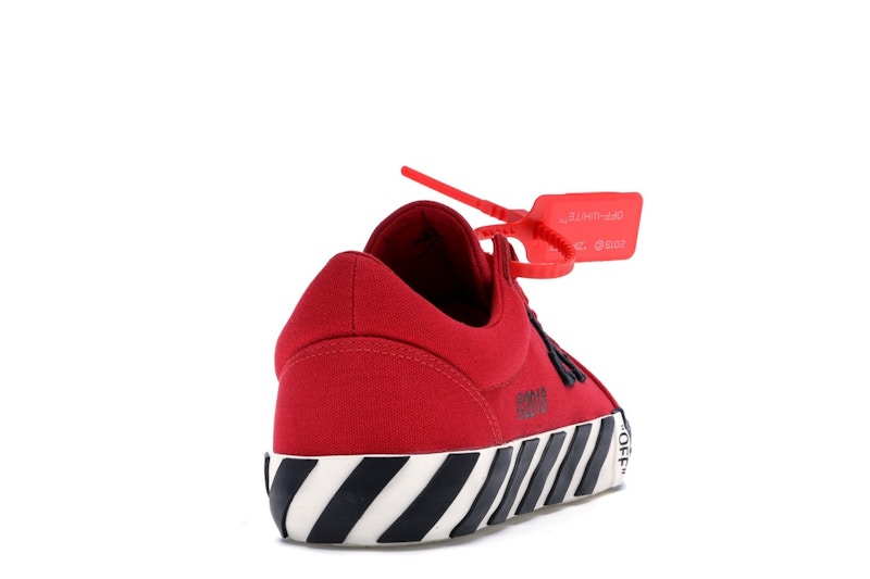 OFF-WHITE Vulc Low Red