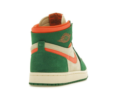Jordan 1 High Zoom Air CMFT 2 Pine Green Orange Blaze (Women's)