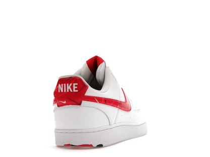 Nike Court Vision Low Swoosh Print Red