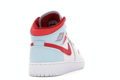 Jordan 1 Mid White Topaz Mist (GS)