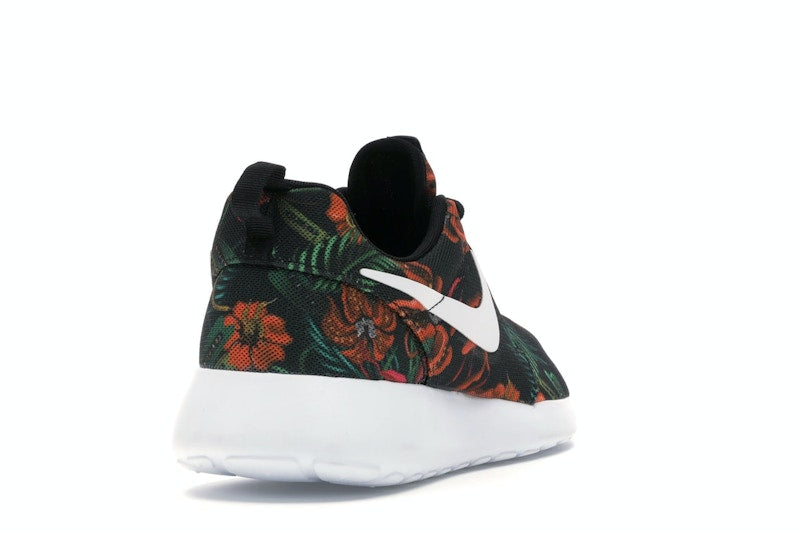 Nike Roshe Run Floral Print Total Orange
