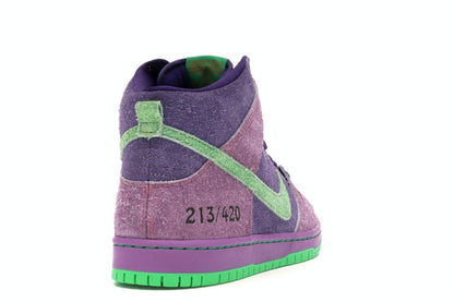 Nike SB Dunk High Reverse Skunk 420