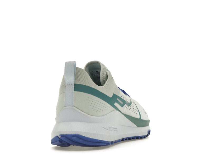 Nike React Pegasus Trail 4 Light Silver Racer Blue Football Grey Mineral Teal