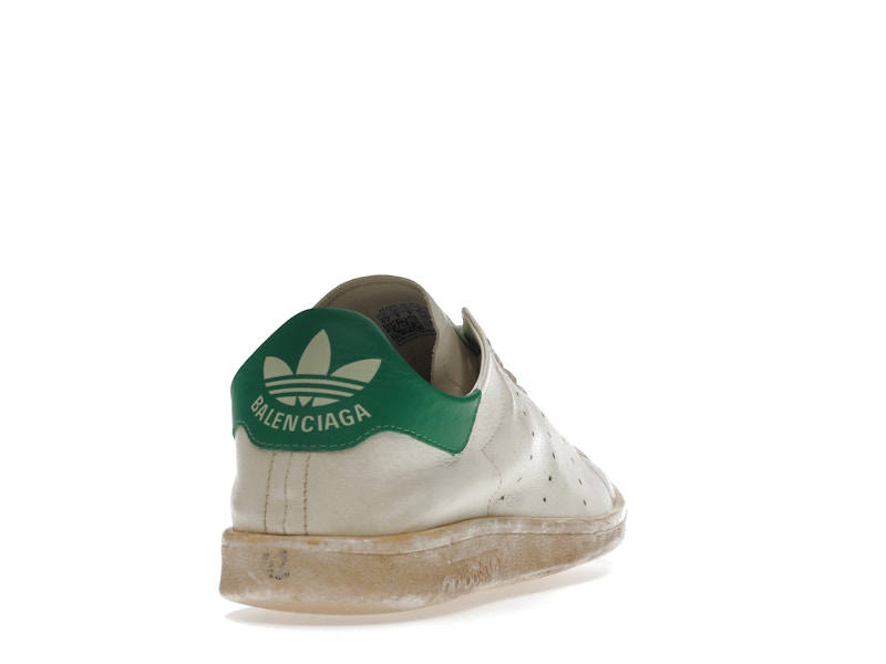 Balenciaga x adidas Stan Smith Worn-Out White Green