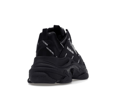 Balenciaga Triple S Black Logo (Women's)