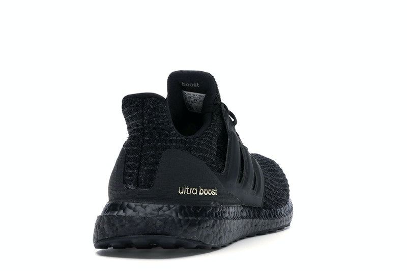 adidas Ultra Boost 4.0 Triple Black Gold (Women's)