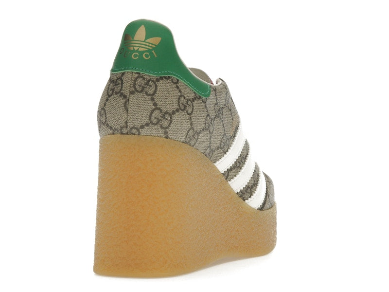 adidas x Gucci Gazelle Wedge Beige GG Monogram (Women's)