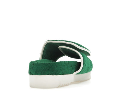 adidas x Gucci GG Platform Sandal Green