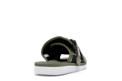 Suicoke x Bape ABC Kaw-Ape Green